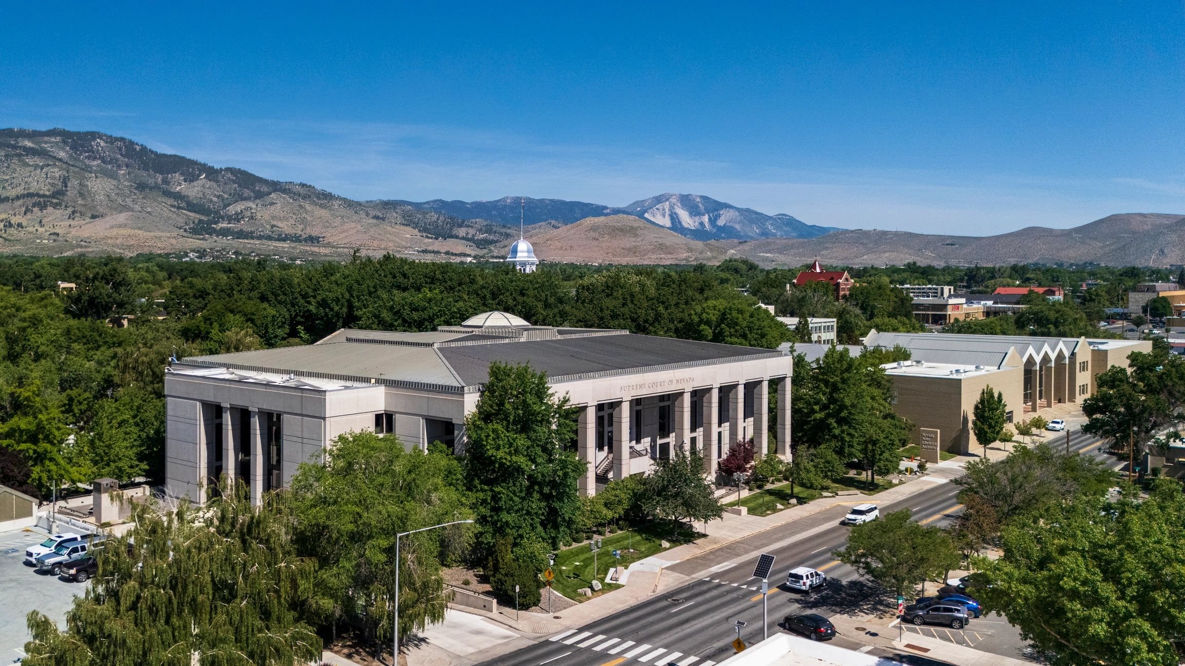 Nevada Supreme Court building in Carson City